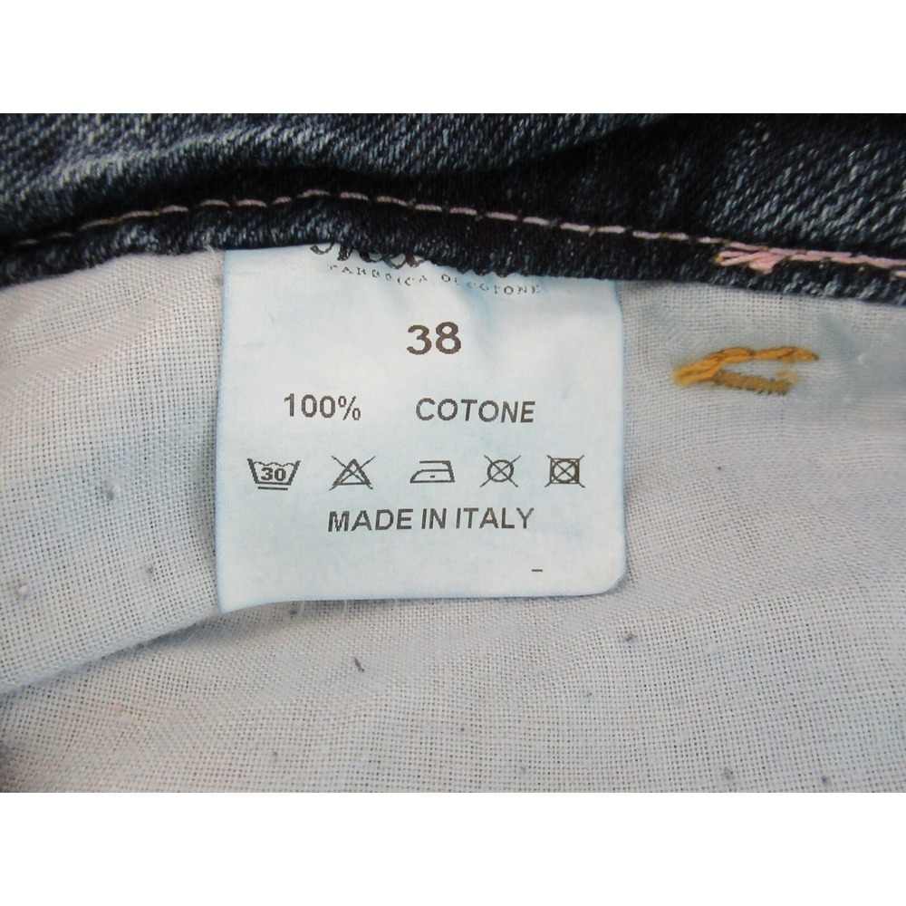 Melville Size 38 or US Small Blue Distressed Denim Cut Off Shorts EURO - Picture 7 of 7